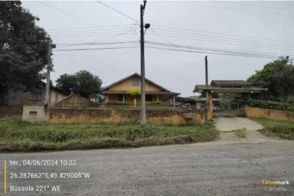 LOTE 0011 - Imóvel na Rua Conrado Liebl, 4195, Bairro Serra Alta, na cidade de São Bento do Sul - SC