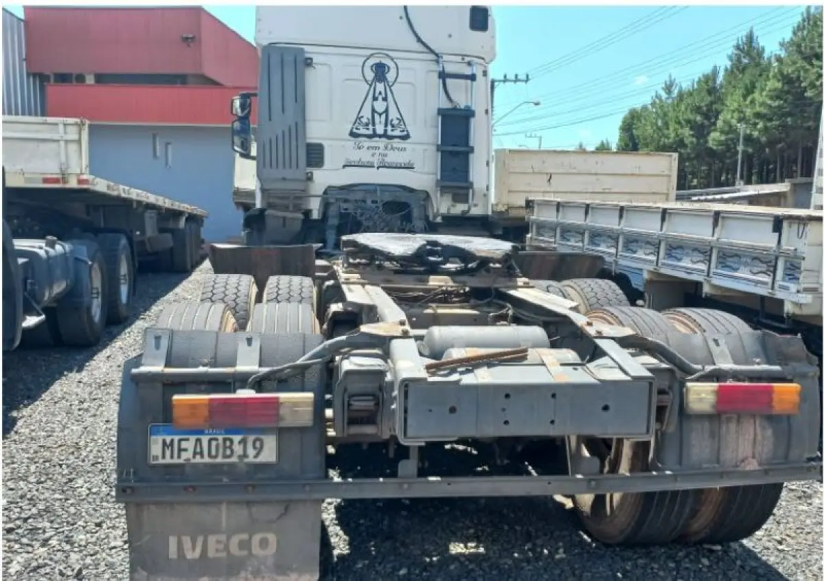 CAMINHÃO IVECO/STRADALIS-HD 570S42TN, cor branca,