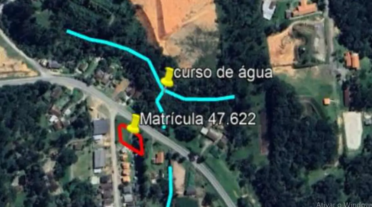 LOTE 0014 - Imóvel 997,380 m², localizado na Rua Ambrósio Augusto da Silva, S/N, Bairro Serra Alta, na cidade de São Bento do Sul - SC