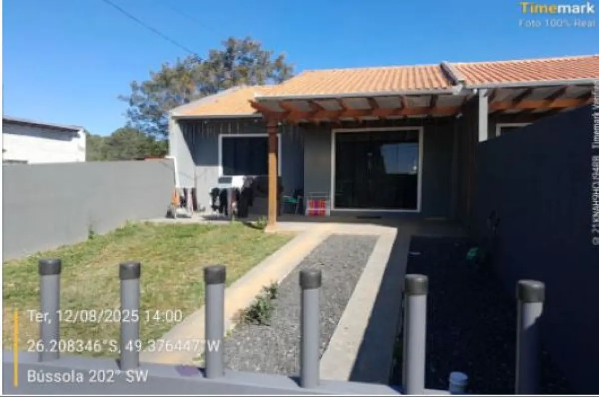 LOTE 001 - residencial, casa nº02, com área privativa de 54,26m²,  rua Etienne Douat, nº 96, bairro Dona Franscisca, na cidade de São Bentos do Sul- SC.