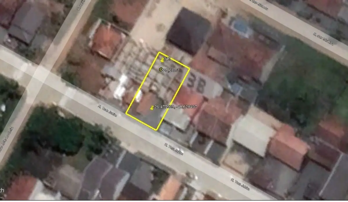 LOTE 008 - Terreno Urbano na rua Tom Jobim, S/N,  Salinas, Balneário Barra do Sul - SC