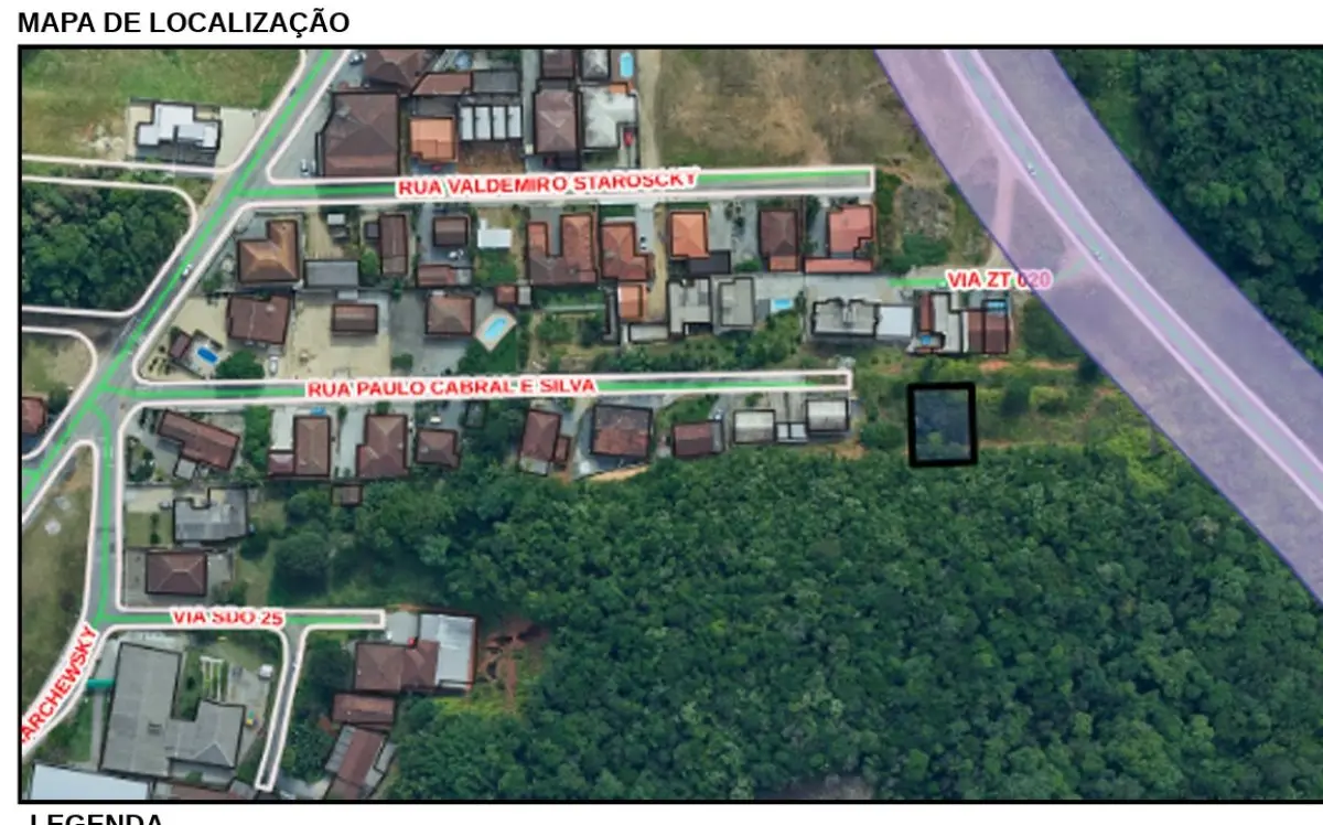 TERRENO EM BRUSQUE / 320,00m²