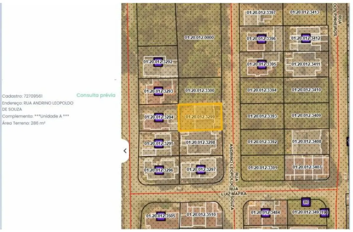 LOTE 001 - Casa R. Andrino Leopoldo de Souza, 140, unidade A - São Sebastião