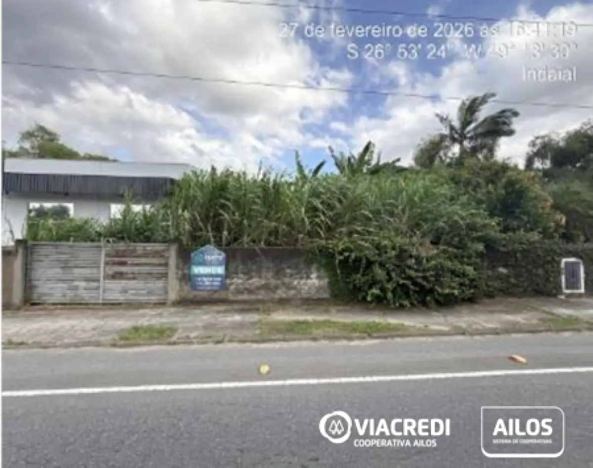 LOTE 001 - Terreno 531m², Rua Dr. Blumenau, Bairro do Sol, Indaial/SC.