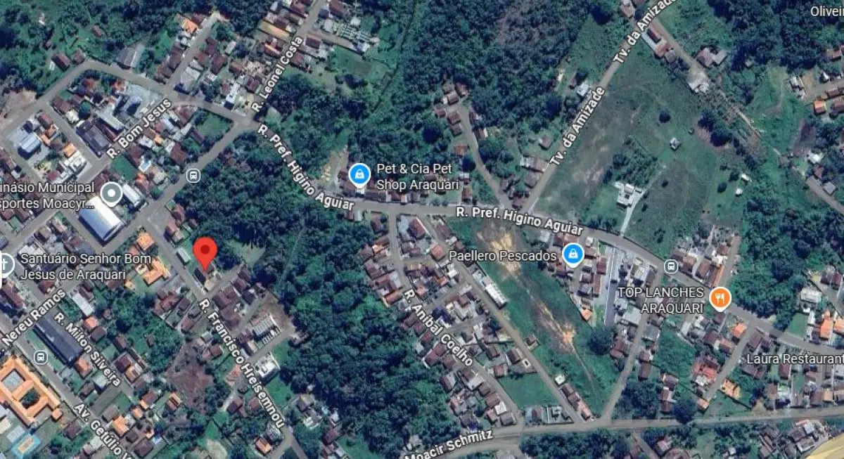 LOTE 001 - Casa de apro. 220m², Rua Fancisco  Hreisemnou,  79,  Centro,  Araquari/SC.