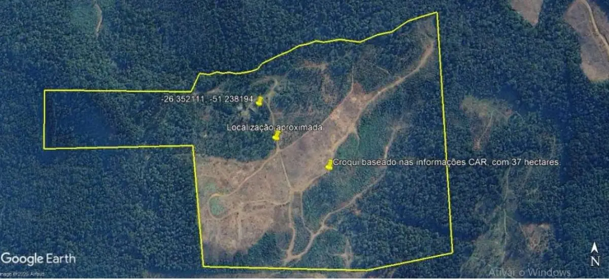 LOTE 001 - Dois imóveis na Colônia Nova Galicia, Porto União-SC.