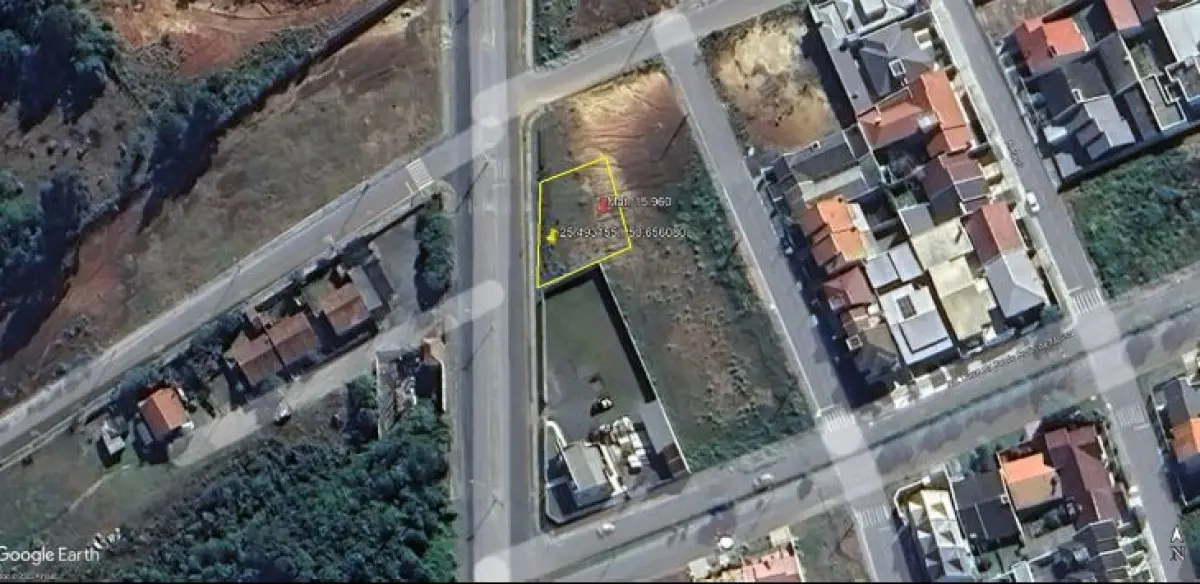 LOTE 006 - Terreno 437,65 m², na Avenida Presidente Getúlio Vargas, S/N, Lagoa em Irati/PR,