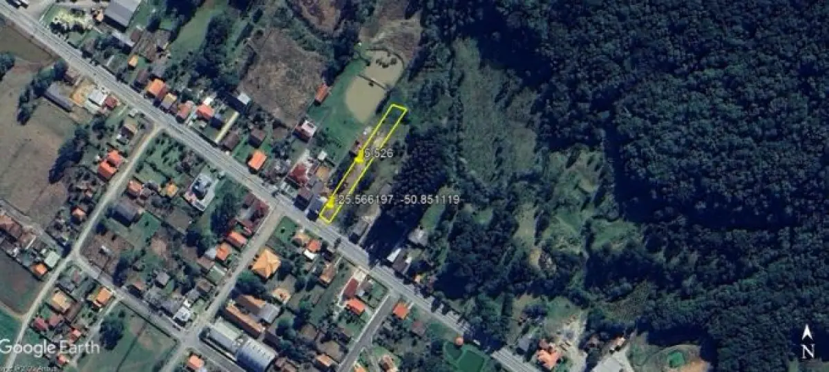 LOTE 001 - Terreno de 1.750,00 m², na RODOVIA EDGARD ANDRADE GOMES, 700, Guamirim, em IRATI / SC,