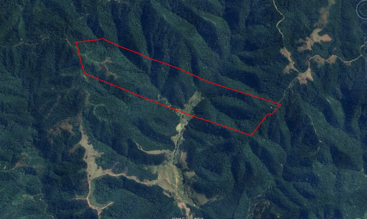 Terreno rural 1.091.846,23m², situado em rio azul, rio do campo/sc