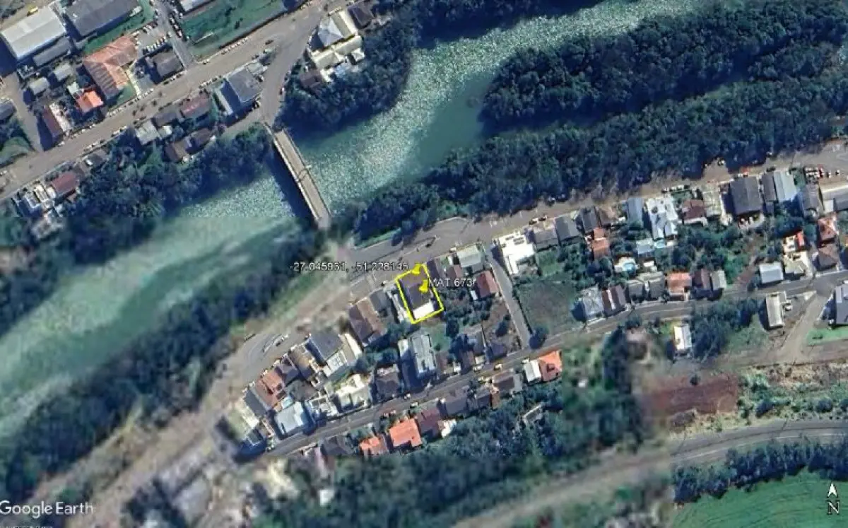 LOTE 001 - Imóvel na Avenida Marechal Castelo Branco, 556, Centro, Pinheiro Preto/SC