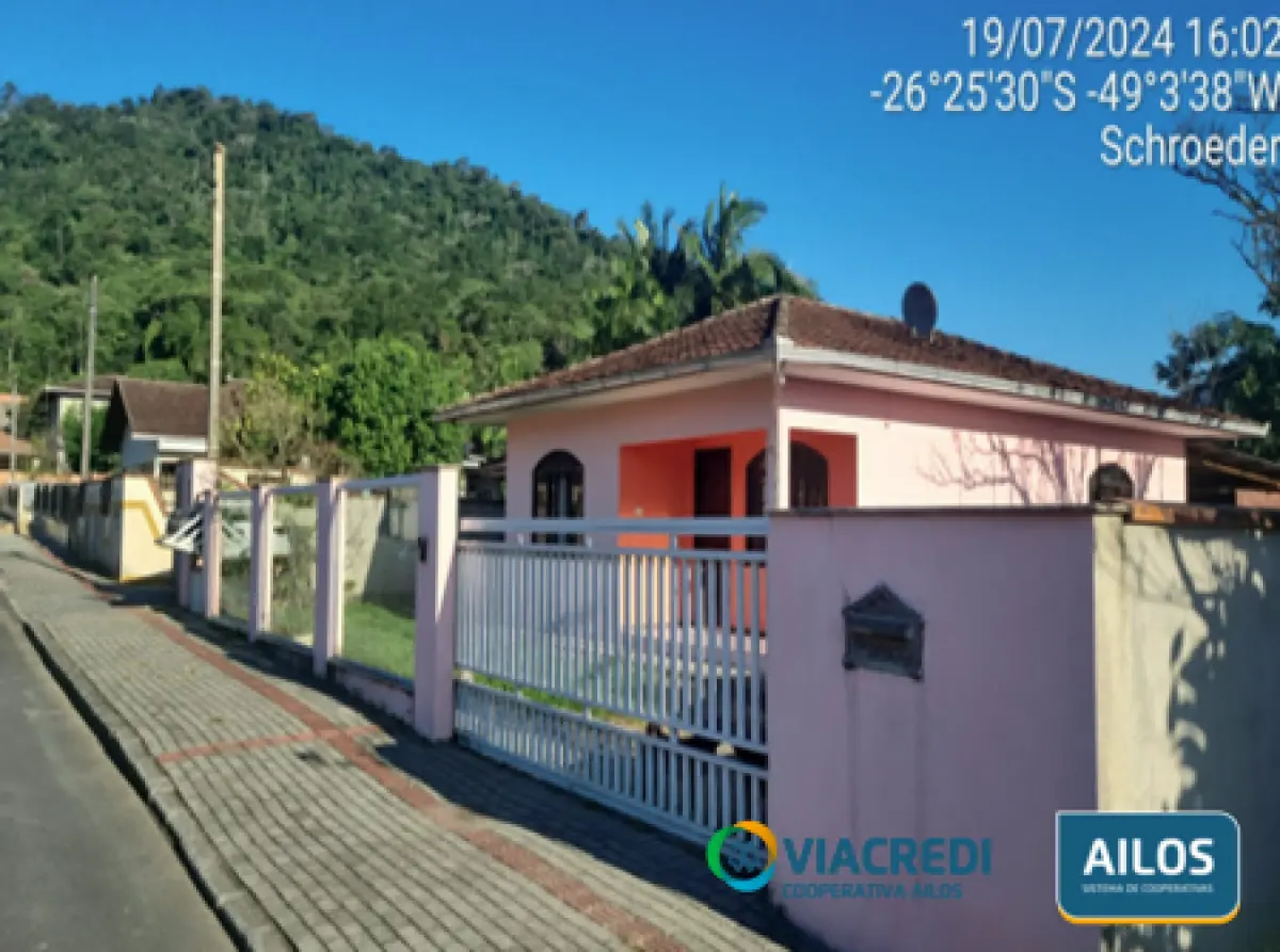 LOTE 001 - Casa na rua Expedicionário Osvaldo Kanzler, 164, Schroeder - SC.