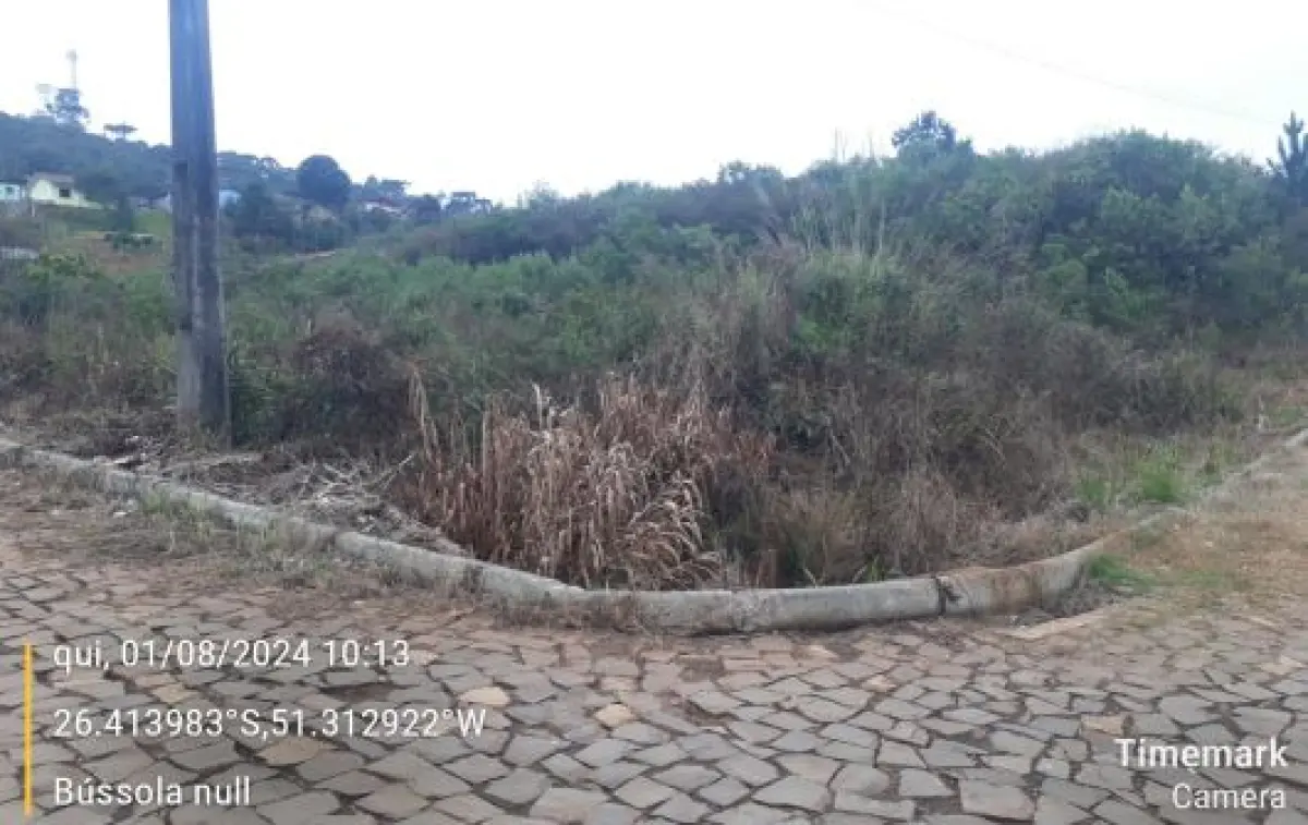 LOTE 005 - Imóvel 34,350 m²,  Rua Alexandre Lobas, S/N, Bairro Centro, na cidade de General Carneiro - PR