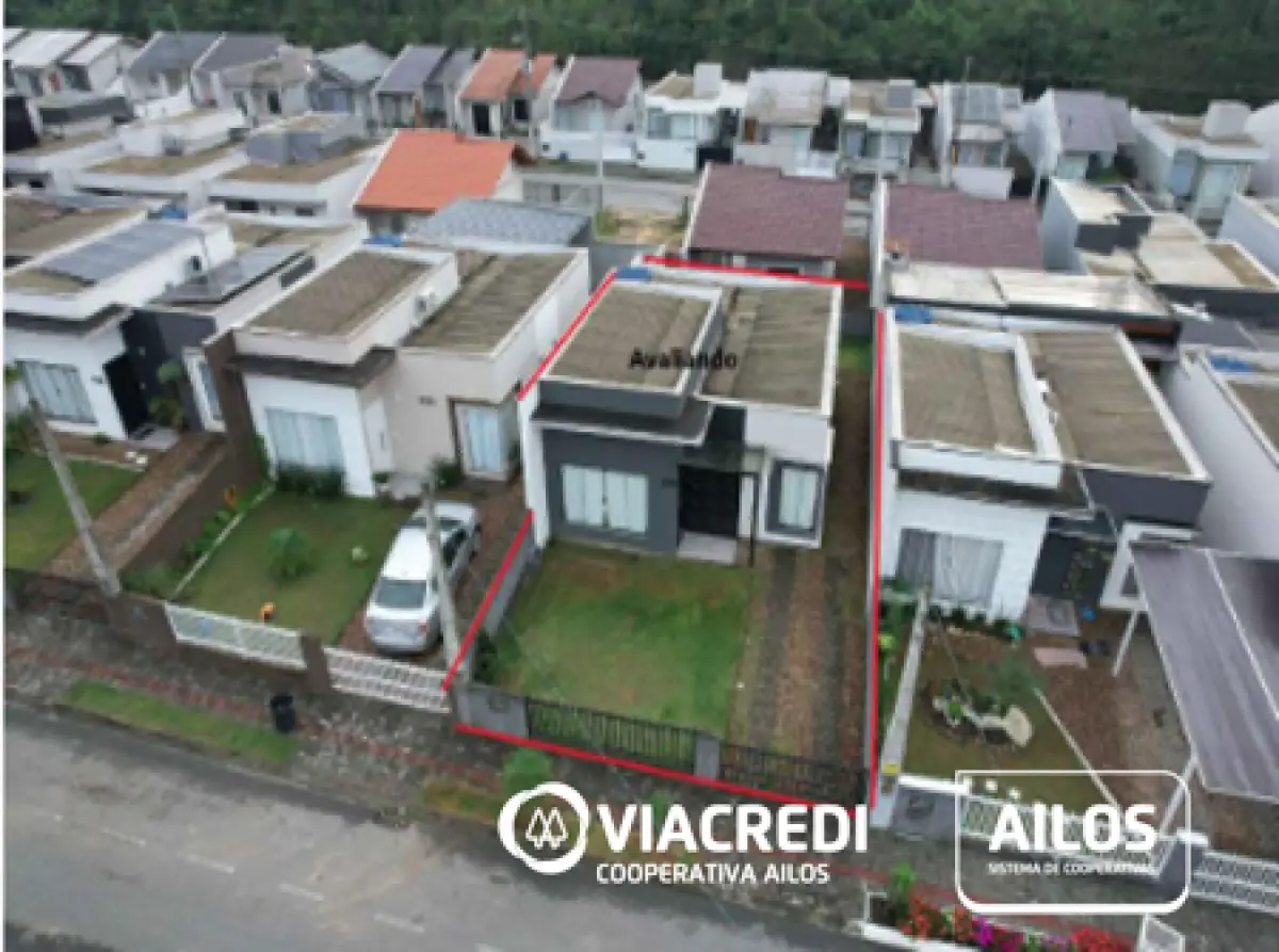Foto de CASA 02, COM ÁREA DE 66M², ODILO HOBUS, 522 - MULDEI, NDAIAL - SC