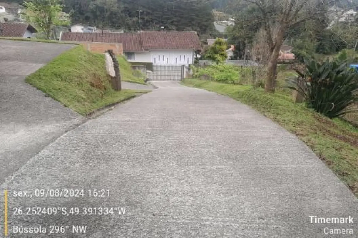 LOTE 008 - Casa na Rua Martha Hock, 230, Bairro 25 de Julho, na cidade de São Bento do Sul - SC