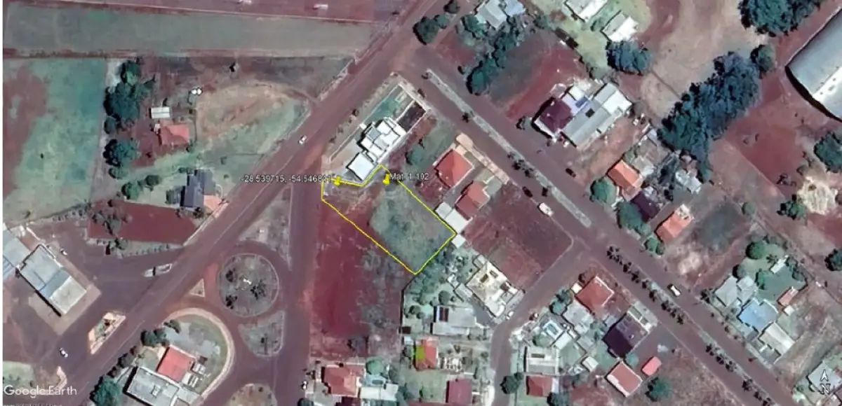 TERRENO DE 1.485,42 M², SITUADO NA RUA PADRE CRISTÓVÃO DE MENDONÇA, S/Nº, S...