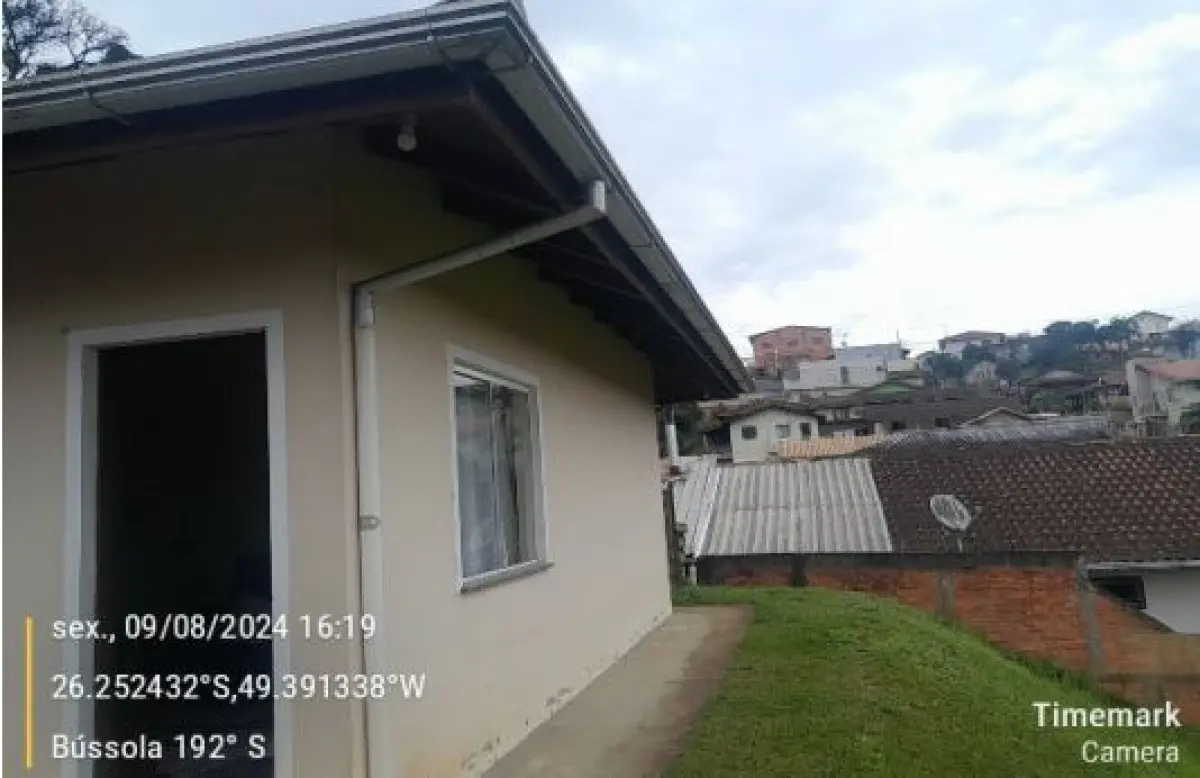 LOTE 008 - Casa na Rua Martha Hock, 230, Bairro 25 de Julho, na cidade de São Bento do Sul - SC