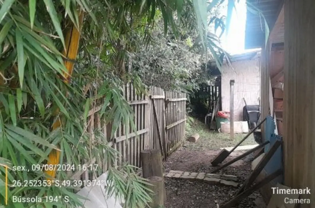 LOTE 008 - Casa na Rua Martha Hock, 230, Bairro 25 de Julho, na cidade de São Bento do Sul - SC