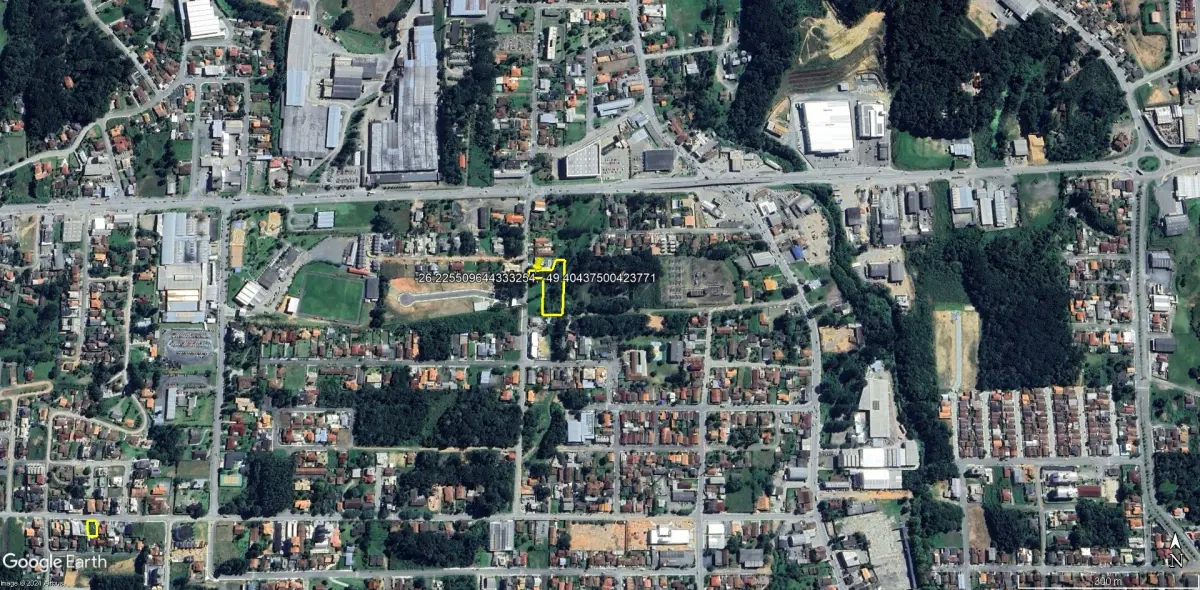 LOTE 006 - Terreno 3.718,95 m², localizado na Rua Pedro Robl, S/N, Coloquial, em São Bento do Sul / SC