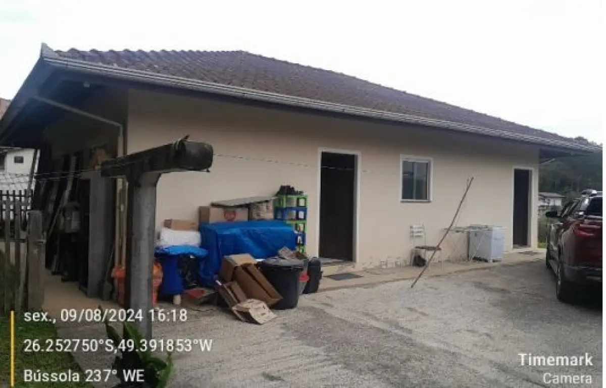LOTE 008 - Casa na Rua Martha Hock, 230, Bairro 25 de Julho, na cidade de São Bento do Sul - SC