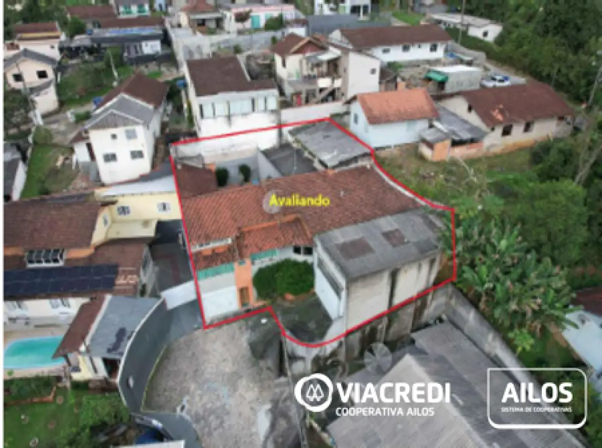 LOTE 001 - Imóvel de 483m², R. Joaquim Cristofolini, 88 - Fortaleza Alta, em Blumenau/SC