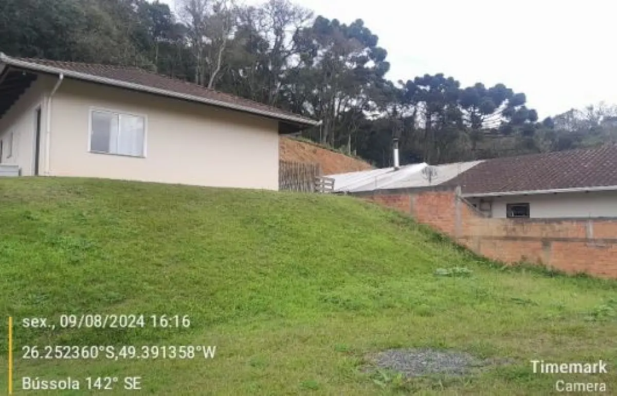 LOTE 008 - Casa na Rua Martha Hock, 230, Bairro 25 de Julho, na cidade de São Bento do Sul - SC