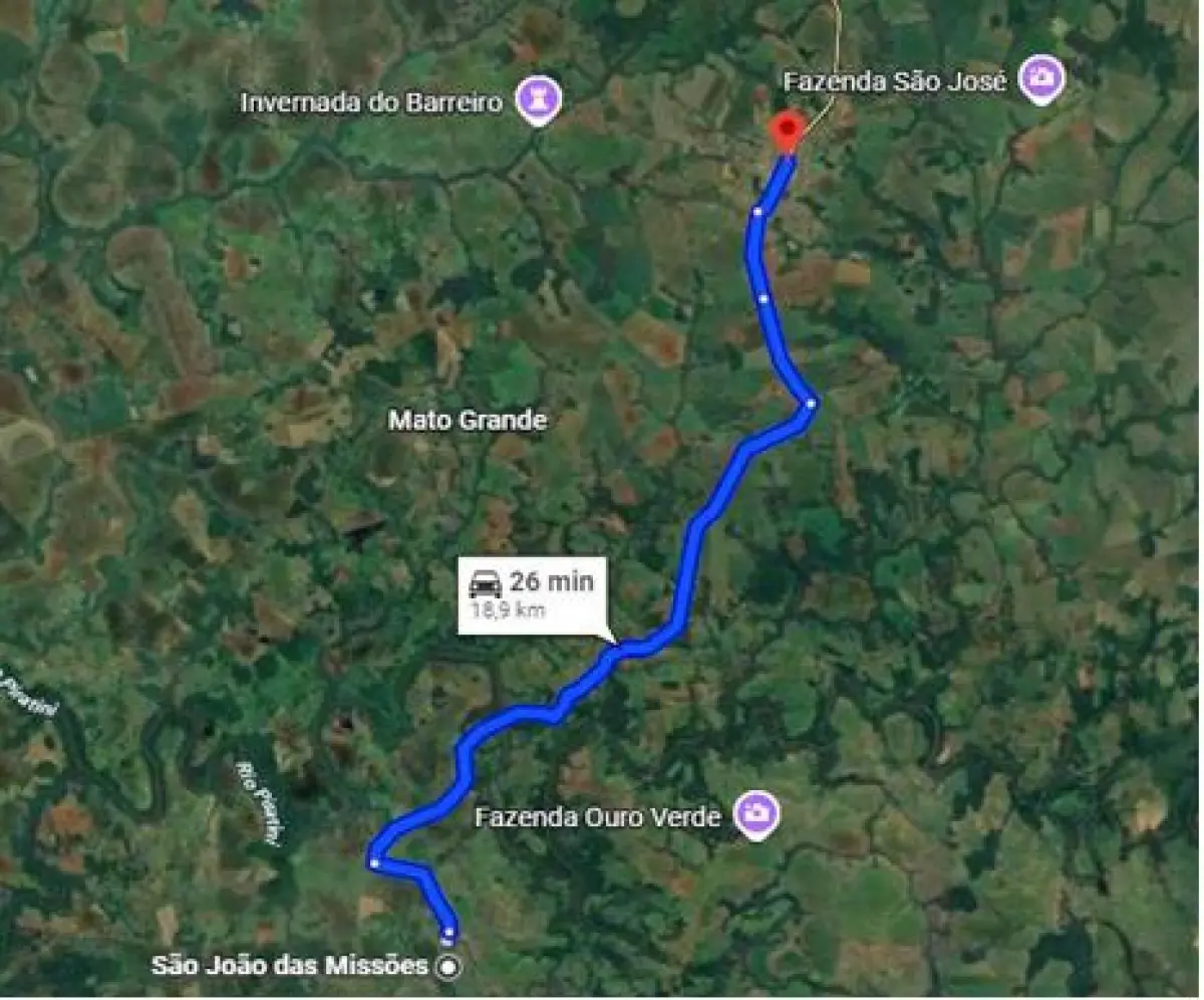 LOTE 004 - Imóvel Rural  93,3315 hectares, São Miguel das Missões/RS