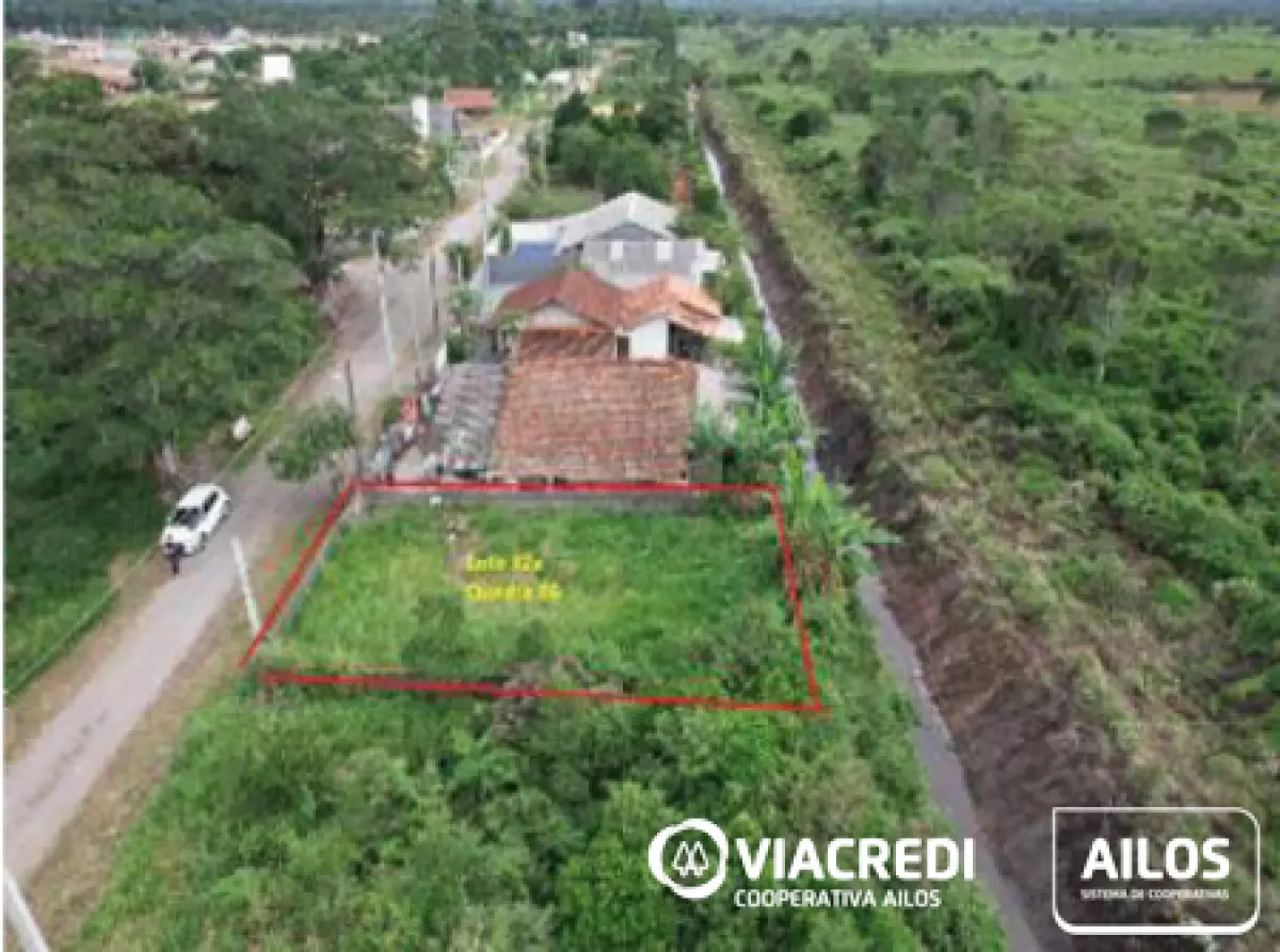 TERRENO DE 240M², RUA ALBATROZ, BARRA DO ITOPOCU, ARAQUARI/SC