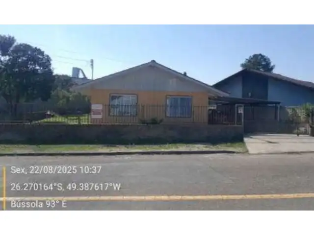 Leilão Civia- 1ª Praça- Imóvel de 502m², rua Ervino Rank, 71, Bairro Serra Alta, São Bento do Sul-SC