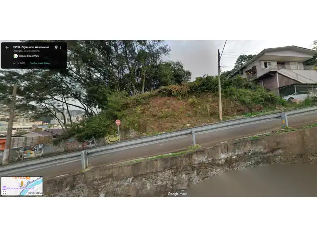 Leilão 2ª Cível Joaçaba- 2ª Praça- Terreno de 656m², Rua Manoel Quintilhan Morgade, Centro - Joaçaba/SC.