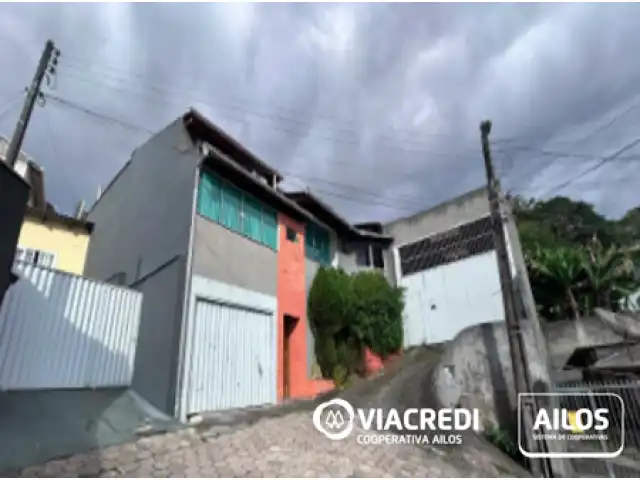Leilão Viacredi- 1ª Praça-Imóvel de 483m², R. Joaquim Cristofolini, 88 - Fortaleza Alta, em Blumenau/SC