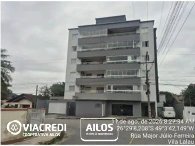 Leilão Viacredi- 1ª praça- APARTAMENTO 204 e vaga de garagem do RESIDENCIAL CARMELLO- Jaraguá do Sul /SC