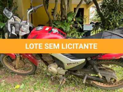 LOTE 001 - Honda/CG 150 Titan MIX Es, placa MHJ4251, cor vermelha, ano de fabricação 2009, ano modelo 2010