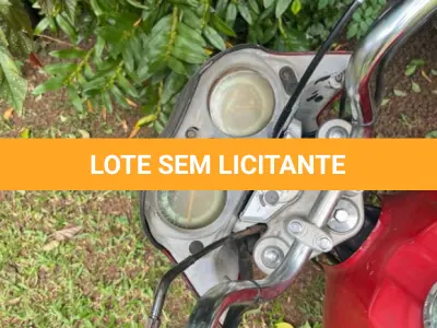 LOTE 001 - Honda/CG 150 Titan MIX Es, placa MHJ4251, cor vermelha, ano de fabricação 2009, ano modelo 2010