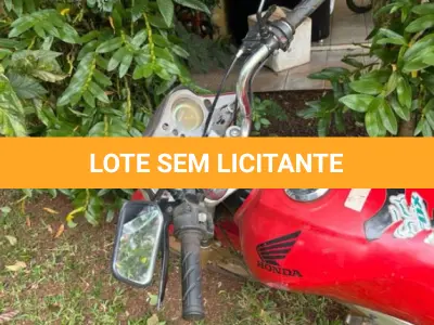 LOTE 001 - Honda/CG 150 Titan MIX Es, placa MHJ4251, cor vermelha, ano de fabricação 2009, ano modelo 2010