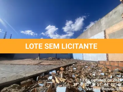 LOTE 001 - Imóvel 300,00 m², na Rua dos Crisantemos, S/Nº, Lote Nº06 da quadra C – Loteamento Bela Vista I, Bairro Centro, em Vargem Bonita/SC
