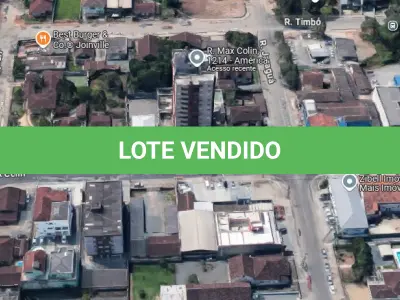 LOTE 001 - Apto 503, no condomínio Monteiro Lobato, Rua Max Colin, 1214, apto 503, Centro, Joinville/SC.