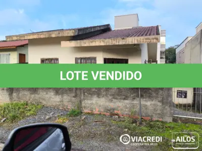 LOTE 001 - Imóvel na Rua Varsóvia, n° 183, lote 121, Loteamento Tapajós, bairro Tapajós, Indaial/SC.