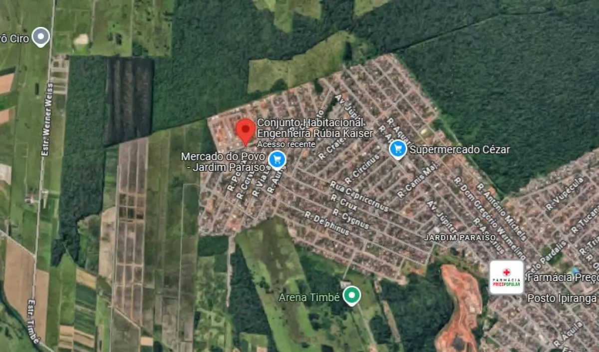 LOTE 001 - apartamento 12 do Residencial Rubia Kaiser, sub-condomínio A, Bloco 11, localizado na Rua Callisto, bairro Jardim Paraíso, Joinville - SC