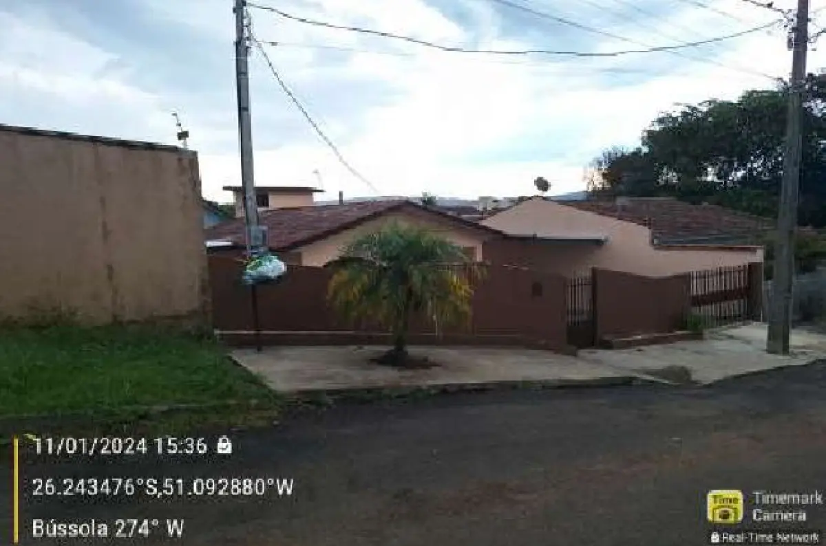 LOTE 0016 - Casa Rua Moisés Malheiros de Araújo, S/N, Bairro São Basílio Magno, na cidade de União da Vitória - PR