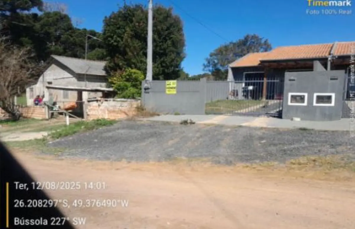 LOTE 001 - residencial, casa nº02, com área privativa de 54,26m²,  rua Etienne Douat, nº 96, bairro Dona Franscisca, na cidade de São Bentos do Sul- SC.