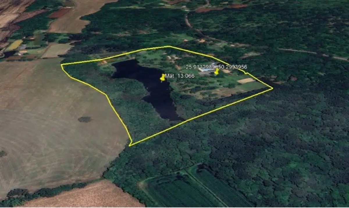 LOTE 001 - Terreno de  9,680000 ha, Localidade de Retiro, S/N, Vargem Grande, Zona Rural, em São Mateus do Sul/PR