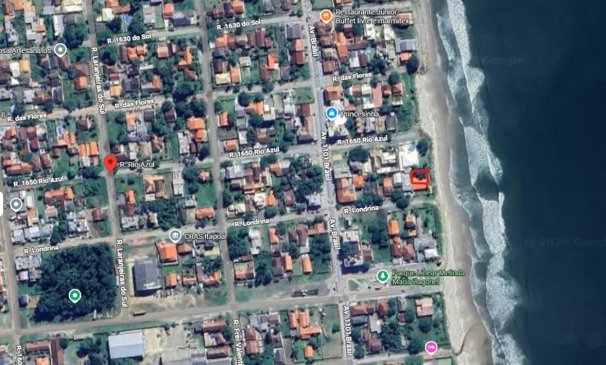 LOTE 001 - Terreno de 384m², em Itapoá/SC.