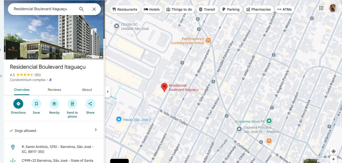 LOTE 001 - Apartamento 207, Condomínio Boulevard Itaguaçu, com Hobby boxe e vaga de garagem