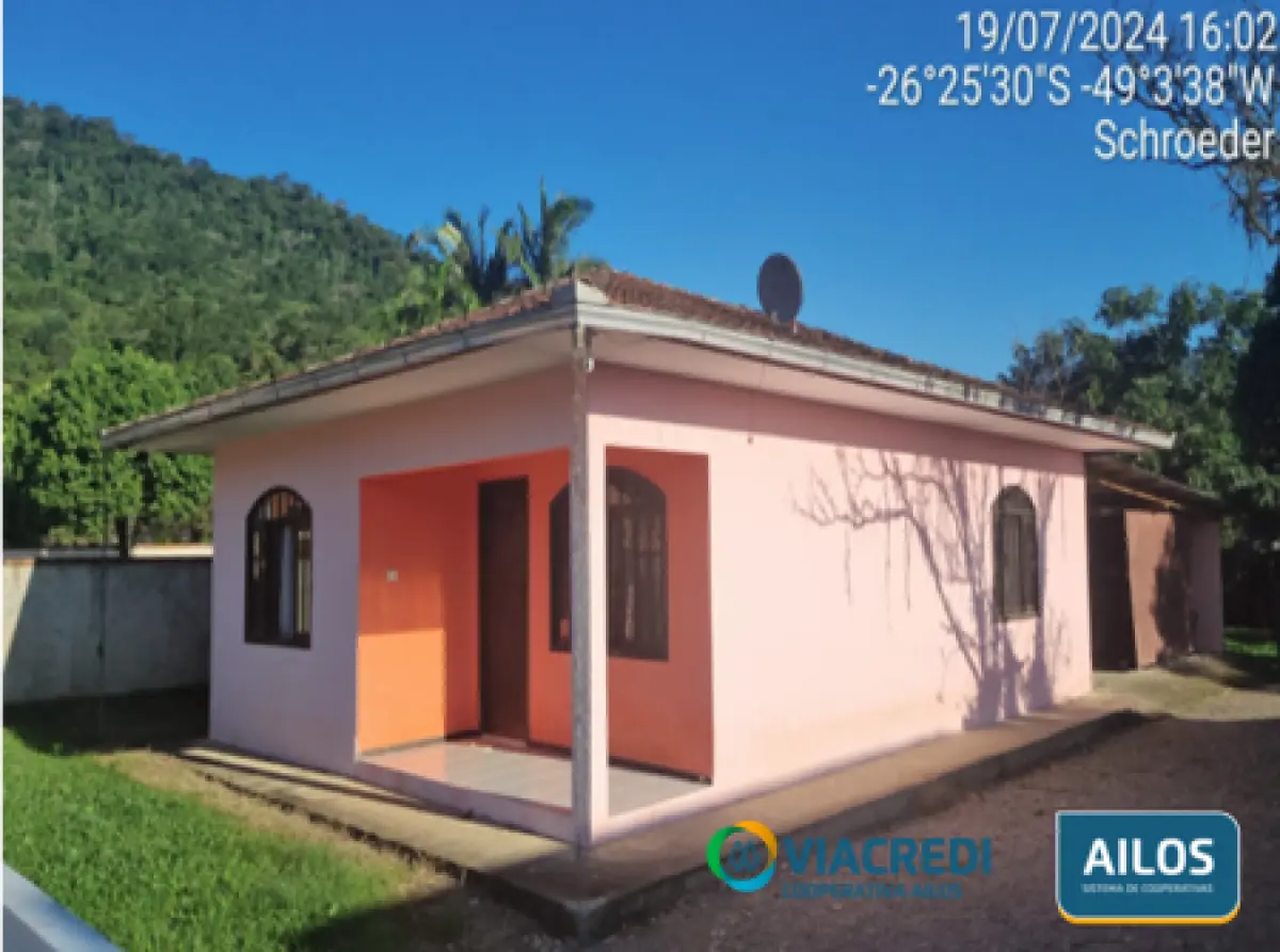LOTE 001 - Casa na rua Expedicionário Osvaldo Kanzler, 164, Schroeder - SC.