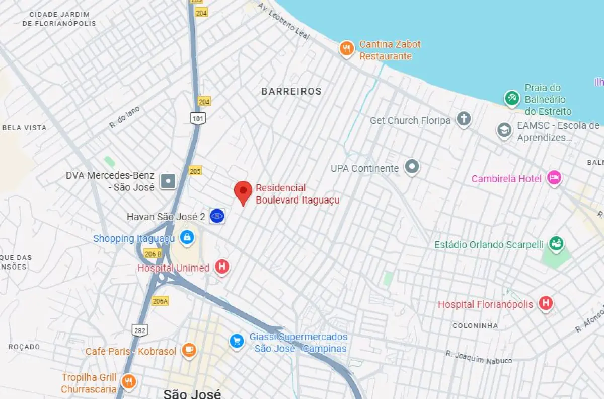 LOTE 001 - Apartamento 207, Condomínio Boulevard Itaguaçu, com Hobby boxe e vaga de garagem