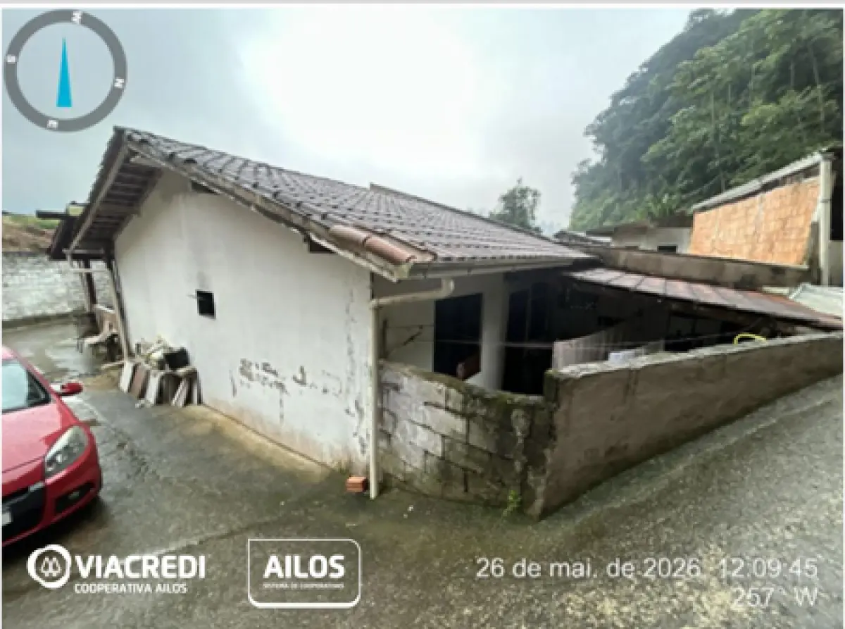 LOTE 000 - Casa de 63m², rua Sebastião de Oliveira 220, Santa Luzia, Brusque/SC.