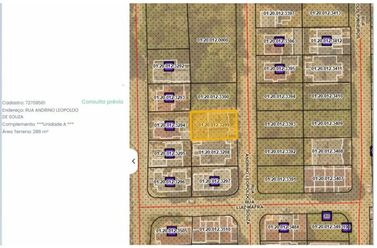 LOTE 001 - Casa R. Andrino Leopoldo de Souza, 140, unidade A - São Sebastião