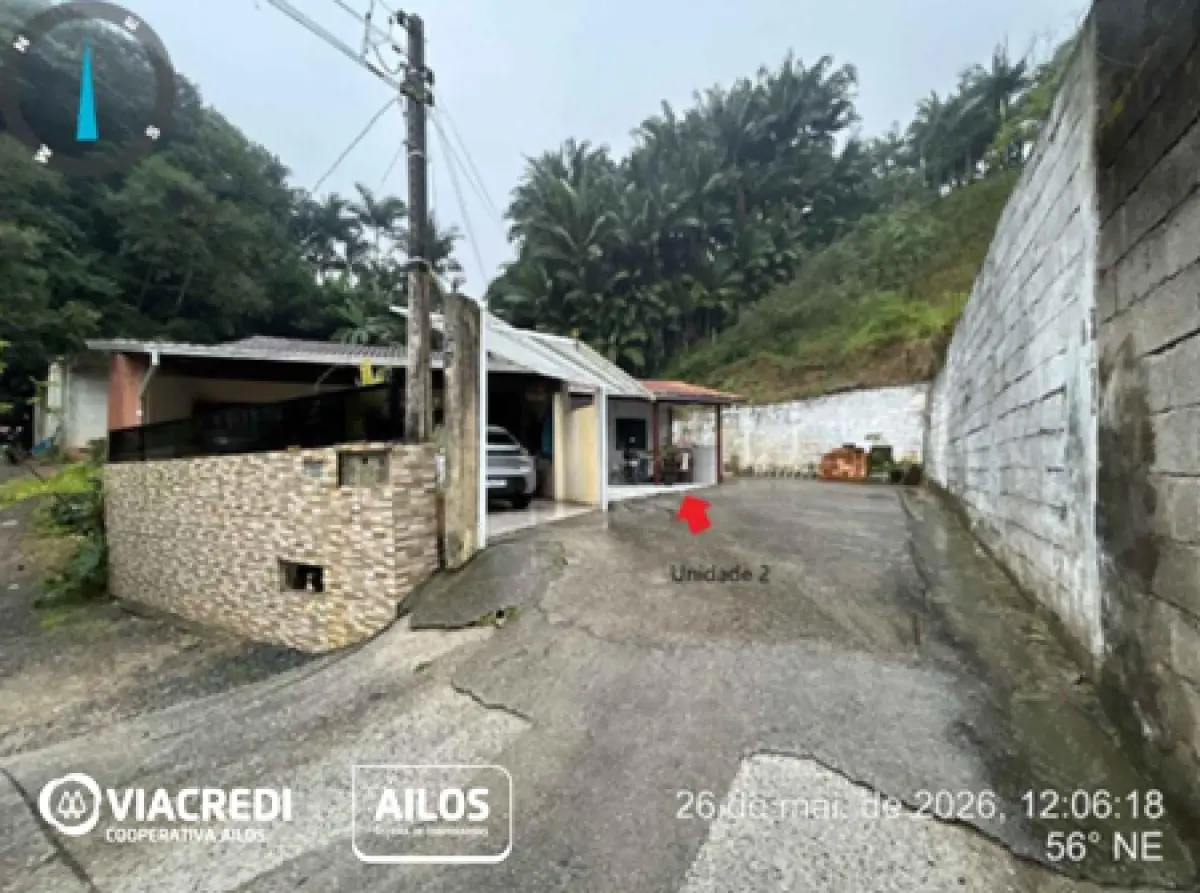 LOTE 000 - Casa de 63m², rua Sebastião de Oliveira 220, Santa Luzia, Brusque/SC.