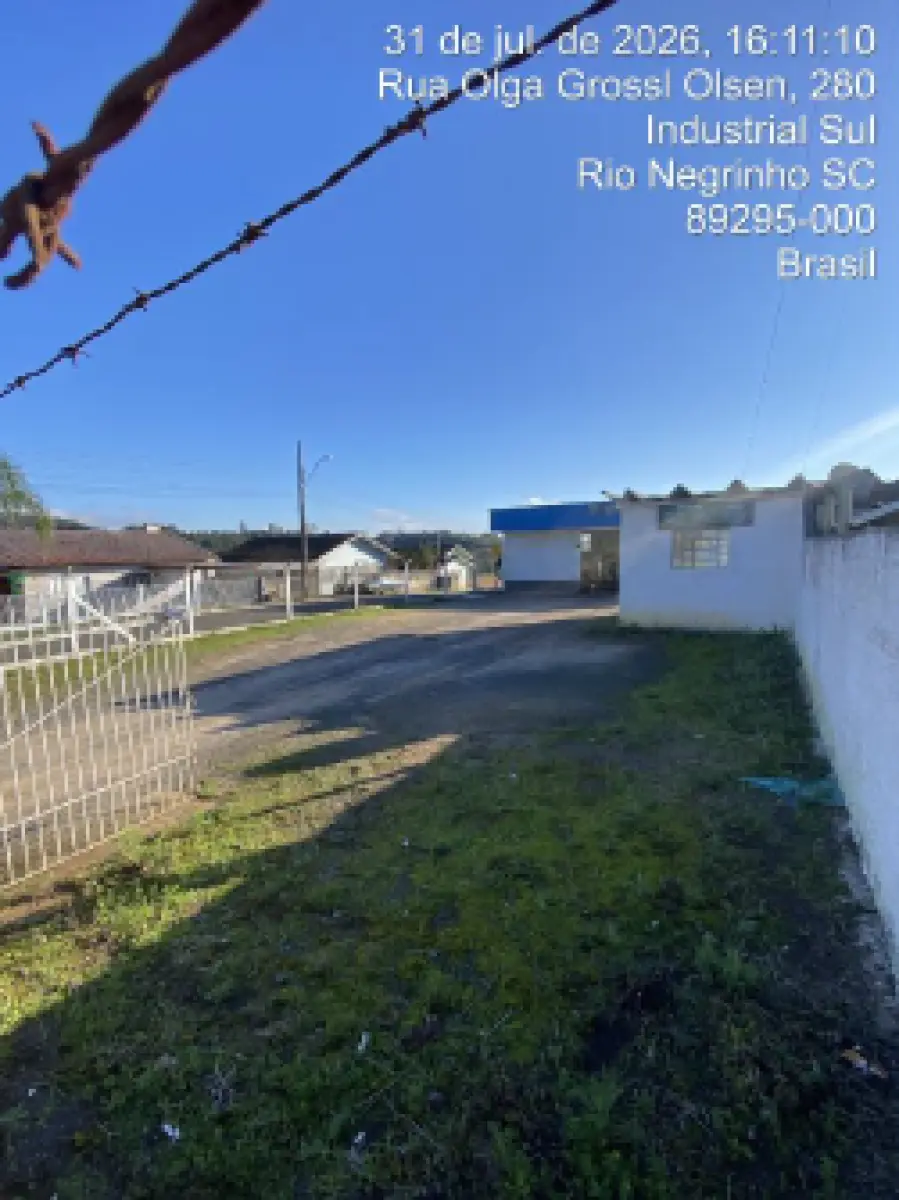 LOTE 000 - Galpão Rua Carlos Speicher, esquina com a Rua Olga, Vila Nova, Rio Negrinho/SC