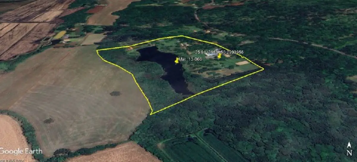 LOTE 013 - Terreno de 9,68 ha onde atua um parque aquático, Localidade de Retiro, S/N, Vargem Grande, em São Mateus do Sul/PR